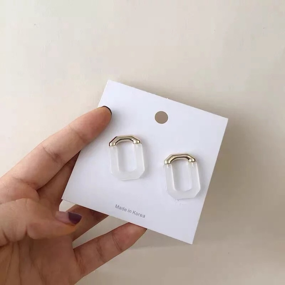 Geometric Studs Earrings